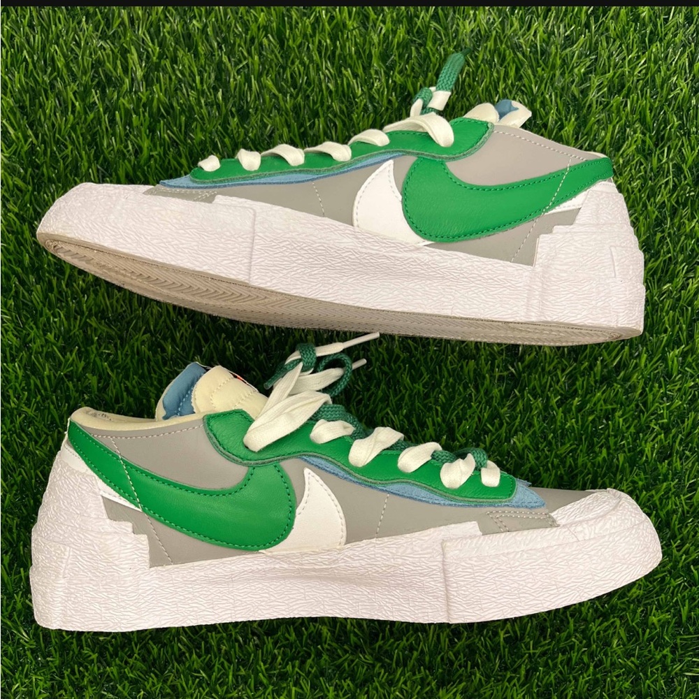 Nike Blazer Low Sacai Classic Green - Picture 3 of 11